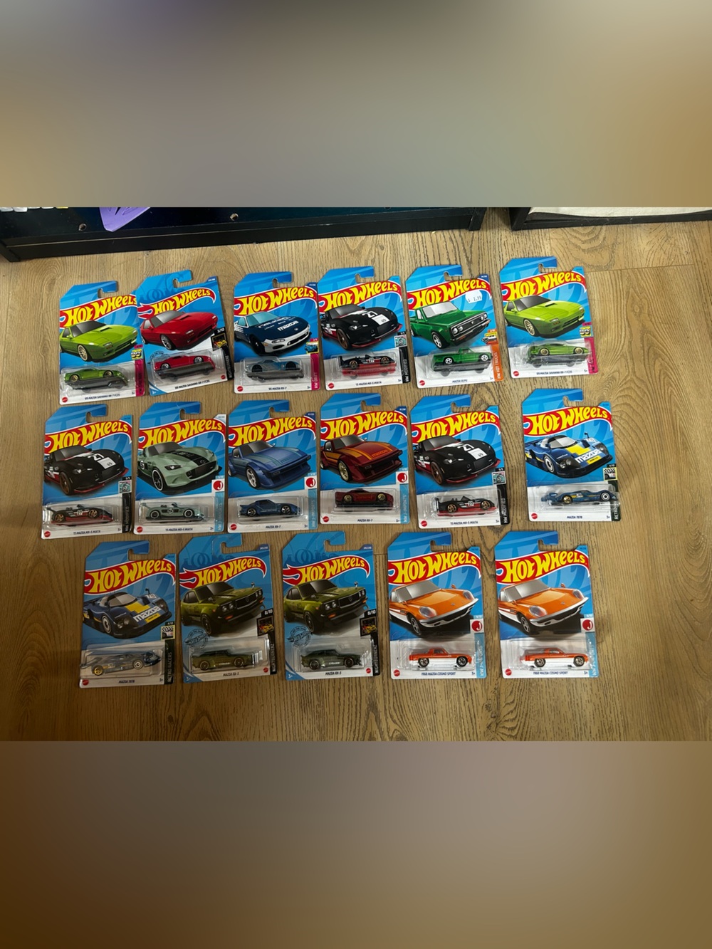 Hot Wheels Mazda Lot